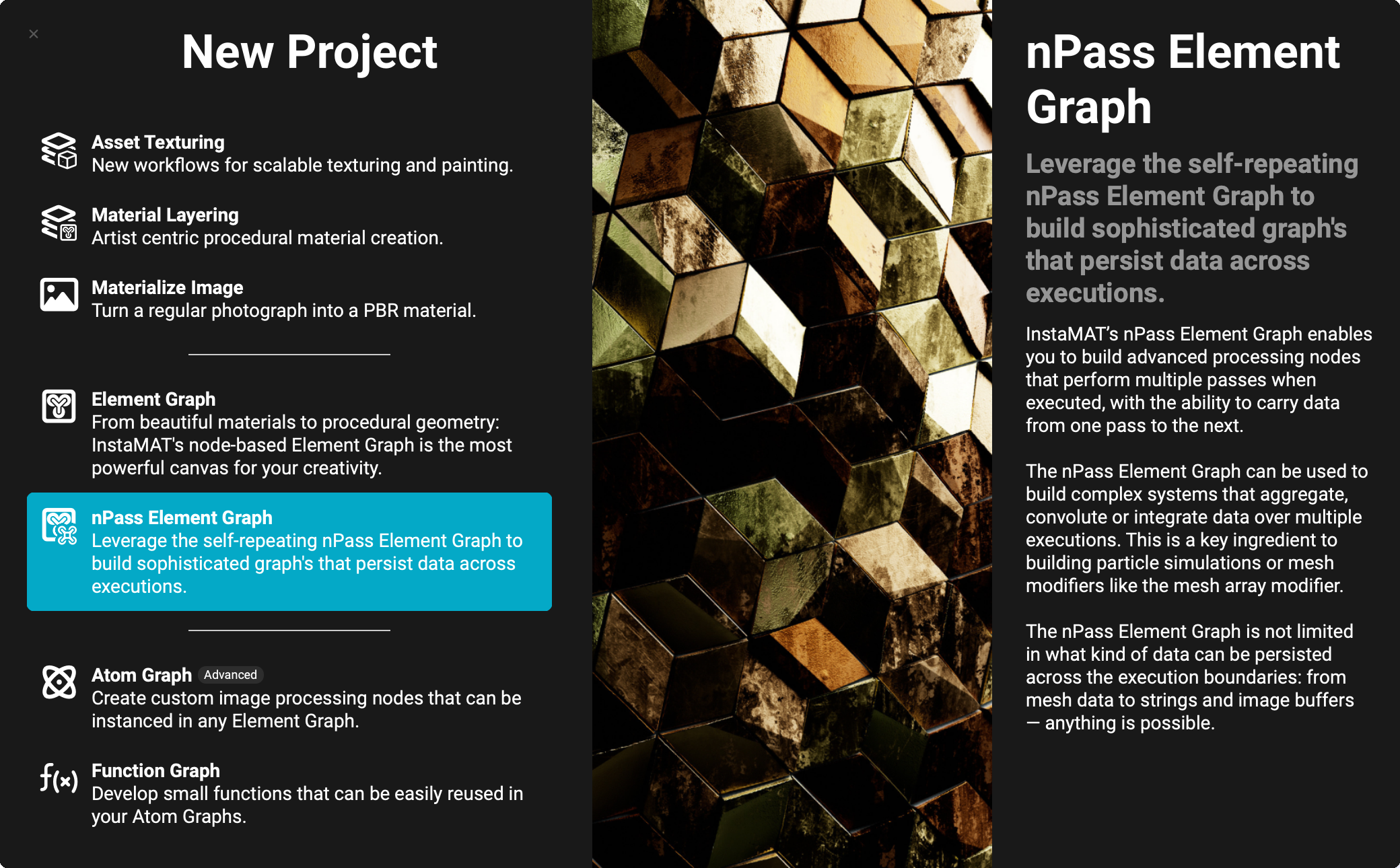 Getting Started with nPass Element Graphs | InstaMAT Documentation